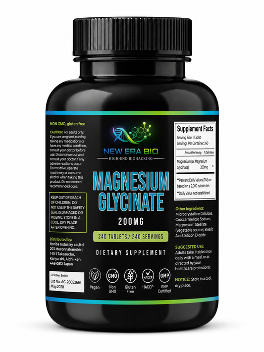 Magnesium Glycinate 200mg tablet